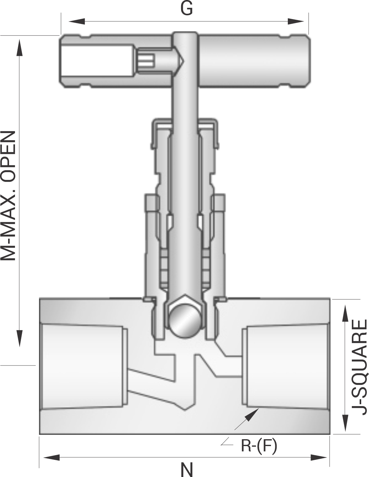Hard Seat Needle Valve (Female x Female)